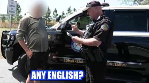 VIDEO: Camionero cubano pierde su licencia por no hablar inglés: crece control en carreteras