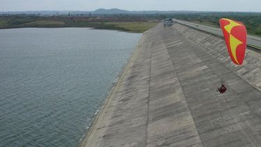 Embalse en Cuba.