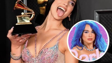 ¡es una sirena! dua lipa es parte del elenco en la nueva pelicula de barbie