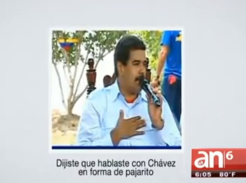 La parodia fue idea del grupo Chiguire Bipolar, el mismo que creó la serie animada Isla Presidencial.