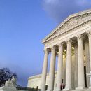 La sede de la Corte Suprema en Washington el 13 de febrero del 2016. (AP foto/Jon Elswick)