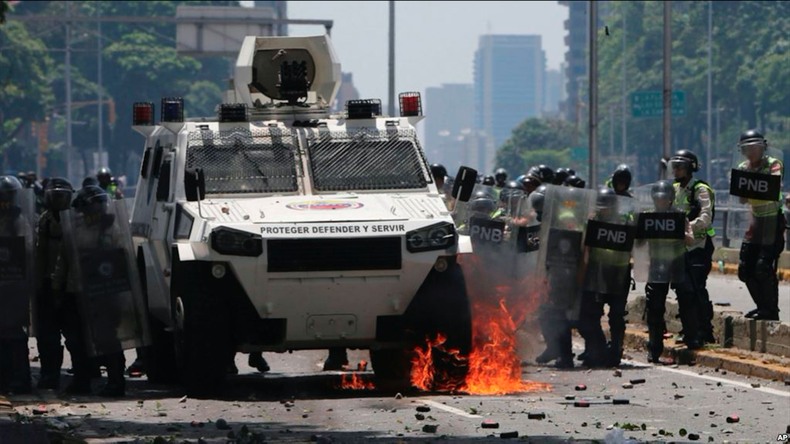 Represion en Venezuela