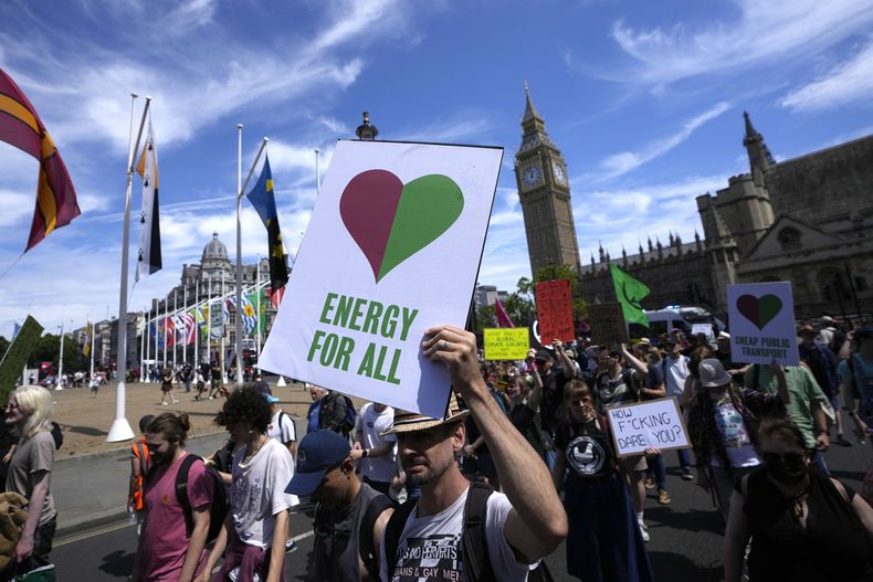 EUR-GEN GBRETAÑA-PROTESTAS CLIMÁTICAS