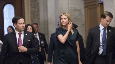 Ivanka Trump visita Capitolio para hablar de política fiscal