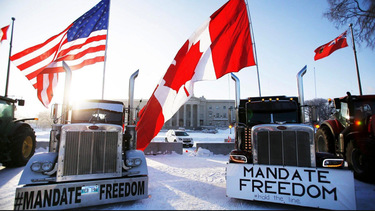 la protesta de camioneros contra las restricciones en canada crece y fomenta otras similares en el exterior