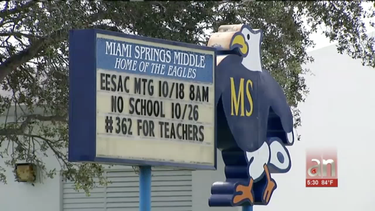 recibe amenazas por segunda vez escuela en miami spring