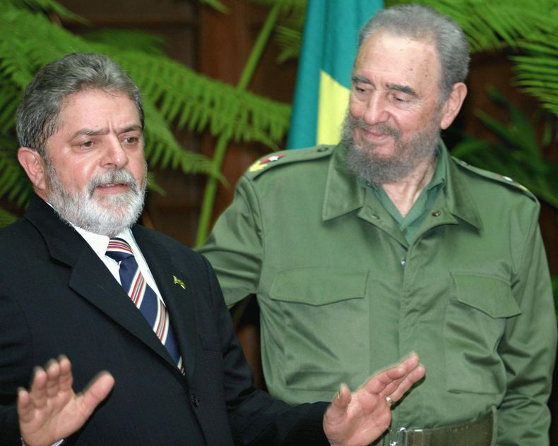 El ex mandatario brasileño es un histórico aliado de los Castro.
