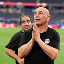 Hossam Hassan, seleccionador de Egipto, festeja la victoria por penales sobre Australia en el Mundial, el viernes 3 de julio de 2026 (AP Foto/Tony Gutiérrez)