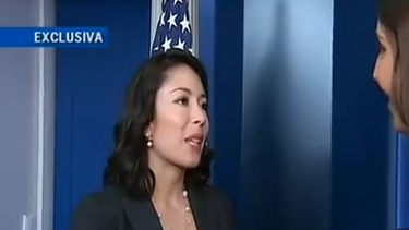 americateve | Katherine Vargas es la directora de prensa para medios hispanos de la casa blanca.