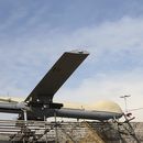 ARCHIVO - En imagen de archivo del 11 de febrero de 2016, un dron iraní Shahed-129 es exhibido en Teherán, Irán. (AP Foto/Ebrahim Noroozi, archivo)