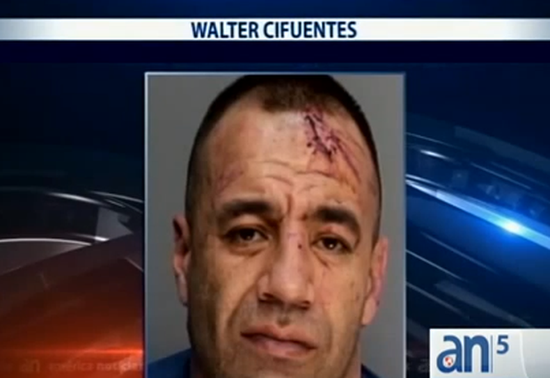 Walter Cifuentes confeso que le disparo a su esposa porque le fue infiel con otro hombre al que también lo hirió con una pistola que compro en la calle.