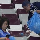 Es lo normal: Hinchas japoneses limpian gradas en Qatar