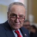 El líder de la mayoría del Senado, Chuck Schumer, demócrata por Nueva York, habla con los periodistas en el Capitolio de Washington, el 12 de marzo de 2024.(Foto AP/J. Scott Applewhite, Archivo)