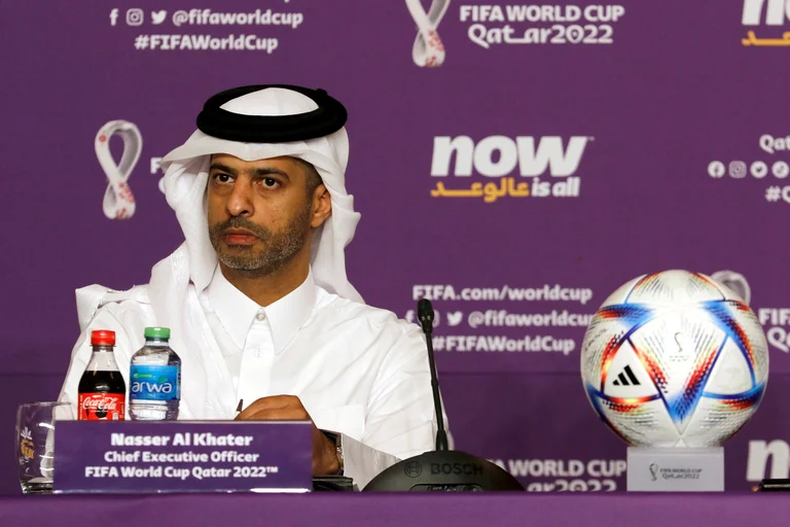 Nasser Al Khater, CEO del Mundial (Reuters)