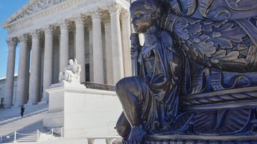 La sede de la Corte Suprema de Estados Unidos en Washington, el 25 de septiembre del 2026. (AP foto/Mariam Zuhaib)