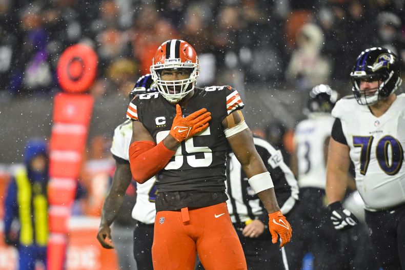 DEP-NFL BROWNS-GARRETT