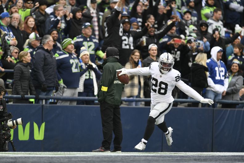 DEP-NFL RAIDERS-SEAHAWKS