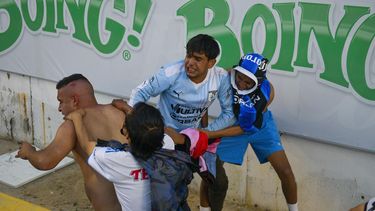 Violencia entre aficionados obliga a parar partido en México