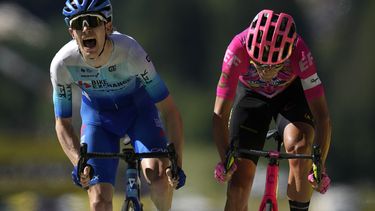 Tour: Cort Nielsen gana 10ma etapa, Pogacar salva el maillot