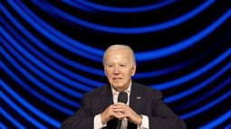 El presidente Joe Biden en un evento de campaña en Los Ángeles el 15 de junio del 2024. (Foto AP/Alex Brandon)