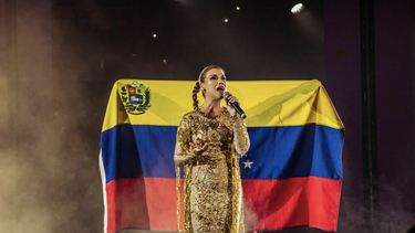 olga tanon regreso a venezuela luego de 14 anos y reunio a mas de 11 mil fanaticos