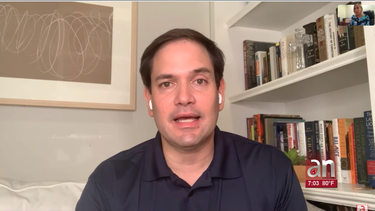 marco rubio respecto a la apertura economica: no podemos seguir asi por meses