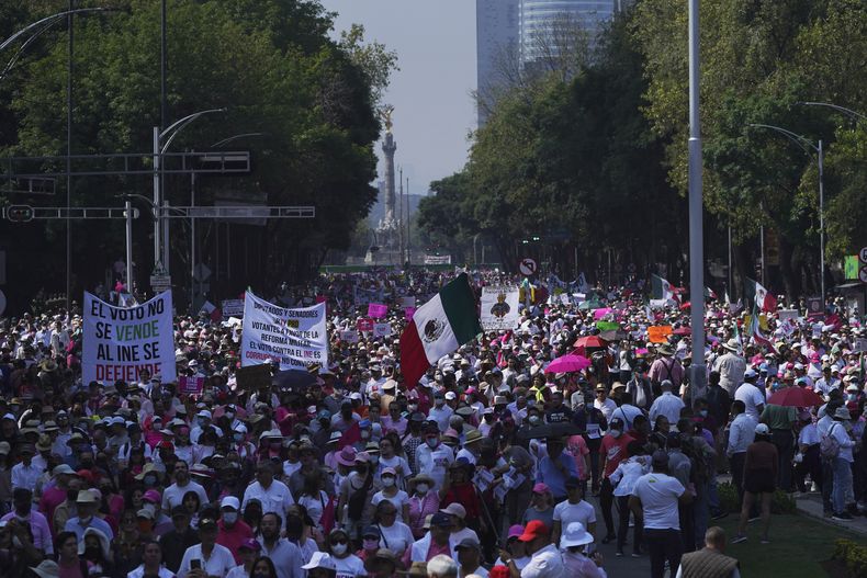 AMN-GEN MÉXICO-REFORMA ELECTORAL MARCHA
