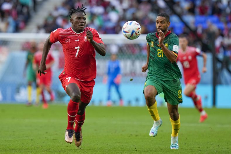 DEP-FUT MUNDIAL SUIZA-CAMERÚN
