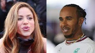 shakira reaviva rumores con lewis hamilton, al ver a la colombiana en el gran premio de barcelona