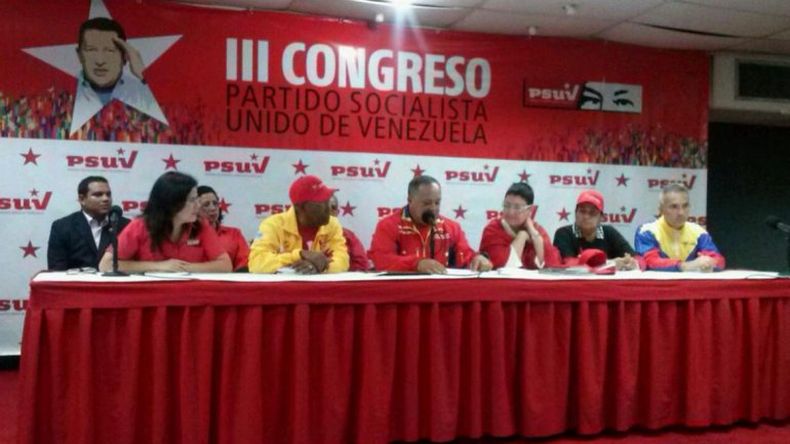 Nicolás Ernesto Maduro Guerra fue elegido entre los 5.156 candidatos que se postularon para delegados en el III Congreso del Partido Socialista Unido de Venezuela