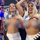 Las fanáticas argentinas que hicieron topless en la final del Mundial se escaparon y evitaron la cárcel