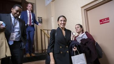 Está en todos lados: La marcha de Ocasio-Cortez al Congreso