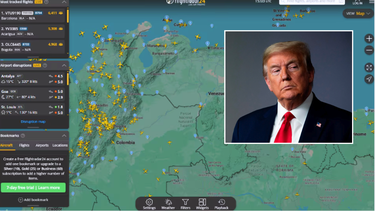 trump declara cerrado por completo el espacio aereo de venezuela y advierte nuevas acciones militares