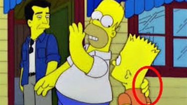 La sorpresiva aparición de Dedos, de&nbsp;Los Locos Adams, en la nuca de Bart
