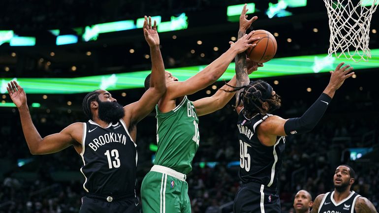 Durant y los Nets dominan 123-104 a los Celtics