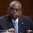El secretario de Defensa de Estados Unidos Lloyd Austin en el Congreso en Washington el 8 de mayo de 2024. (Foto AP/Mark Schiefelbein)