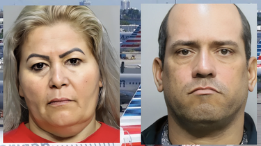 cubanos de las vegas que venian en vuelo procedente de la habana arrestados en el aeropuerto de miami acusados de robar 9 mil dolares