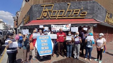 protestaron en caracas por fallas de cantv y masivos apagones