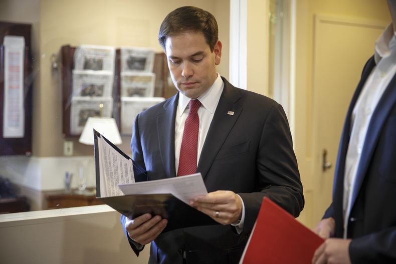 El senador republicano Marco Rubio.