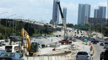 la extension de la autopista 836 hacia el area de kendall en el centro de la polemica