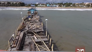 tormenta tropical nicole causa a su paso por florida  inundaciones y danos estructurales