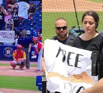 La Federación Cubana de Béisbol considera 'acciones inadmisibles' las protestas contra el régimen en el partido en Florida