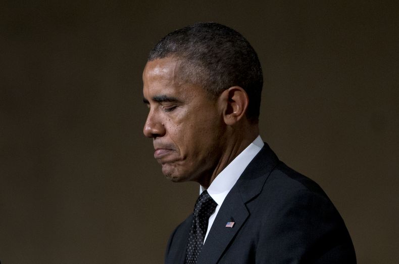 El presidente Barack Obama recuerda a los ca&iacute;dos en los ataques terroristas del 2001 en el Museo del 11 de Septiembre en Nueva York. Un alto diplom&aacute;tico sueco dijo el 15 de mayo del 2014 que el exembajador de su pa&iacute;s en Estados Unidos