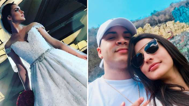 ¿alarma de boda? mira el impresionante vestido de novia de mily aleman