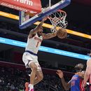 Knicks liquidan 104-102 a Pistons con triple y robo de Burks