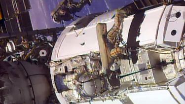 Falla bomba de enfriamiento de estación espacial