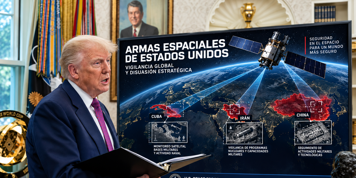 TRUMP COMIENZA A MILITARIZAR EL ESPACIO: Fuerzas Espaciales estadounidenses ha instalado armas de control espacial en órbita