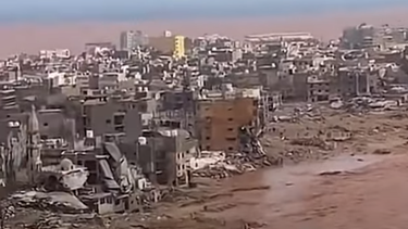 el devastador ciclon daniel dejo al menos 2.080 muertos y mas de 5.000 desaparecidos en libia