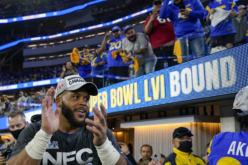 DEP-NFL SUPER BOWL-RAMS-DONALD