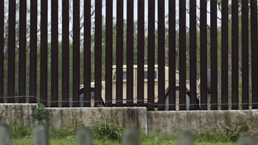 La frontera entre Estados Unidos y México cerca de Brownsville, Texas, el 21 de enero del 2025. . (AP foto/Eric Gay)